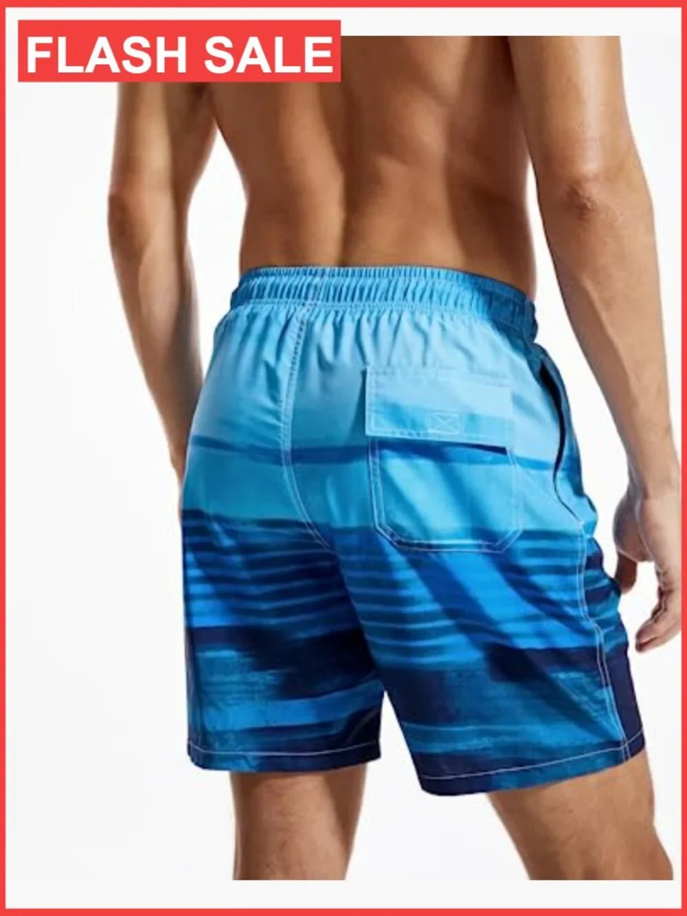 Men's Swim Trunks Quick Dry Compression Liner 2 in 1 Shorts Swimsuit UPF 30